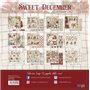 Colección Scrap  "Sweet December" 30x30cm. 12 Pap