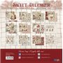 Colección "Sweet December" 24 Pap Scrap 15x15cm