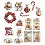 Die Cuts "Sweet December"  Paper for You. 20 piezas.
