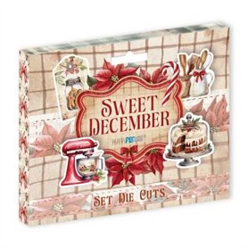 Die Cuts "Sweet December"  Paper for You. 20 piezas.