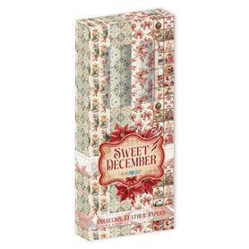 Kit Papel Cuero 4 pap. "Sweet December".