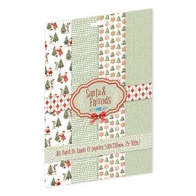 Kit papel de Arroz "Santa & Friends I"