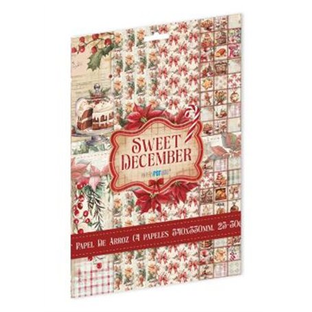 Kit papel de Arroz "Sweet December I"