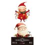 Decor Transfers Santa & Friends 15x30cm. 4 Hojas.