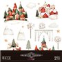 Decor Transfers Santa & Friends 30x30cm. 2 Hojas.