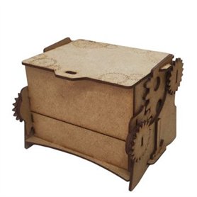 Caja Mecanizada Dm. 16,5x12x12,5cm