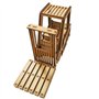 Grua con Palet Dm. 9x17,5x28 cm