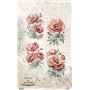 Papel De Arroz " La Vie En Fleurs Poppy VI"  54x33cm