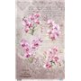 Papel De Arroz " La Vie En Fleurs Pink Orchid VI"  54x33cm