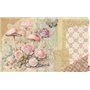 Papel De Arroz " La Vie En Fleurs Blushrooms IV"  54x33cm