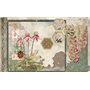 Papel De Arroz " La Vie En Fleurs Bug´s Gardem III"  54x33cm