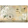 Papel De Arroz " La Vie En Fleurs Bug´s Gardem I"  54x33cm