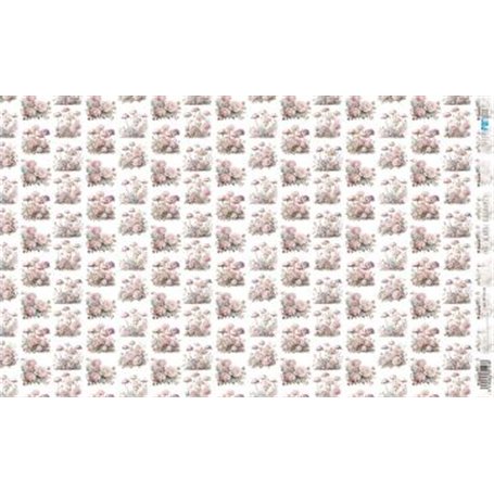 Papel De Arroz " La Vie En Fleurs Blushrooms XI"  54x33cm