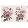 Papel De Arroz " La Vie En Fleurs Vintage Rose I"  54x33cm