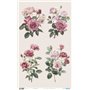 Papel De Arroz " La Vie En Fleurs Vintage Rose III"  54x33cm