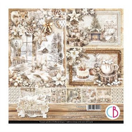 Winter season  Pad 8"x8" 12/Pkg