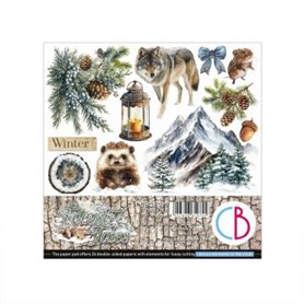Forest Tales  Fussy Cut Pad 6"x6" 24/Pkg
