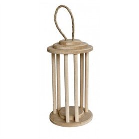 Farol DM Cilíndrico Mediano 21x12x12 cm