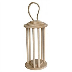 Farol cilíndrico grande 24x12 cm