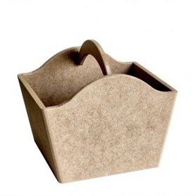 Cesta con asa 20x18x16 cm
