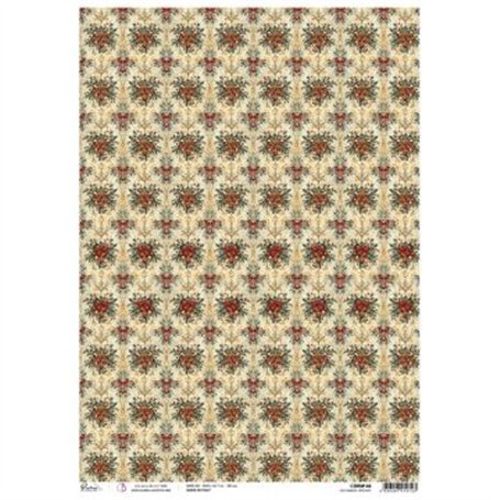 Rice Paper A3 Red Ribbon Tapestry