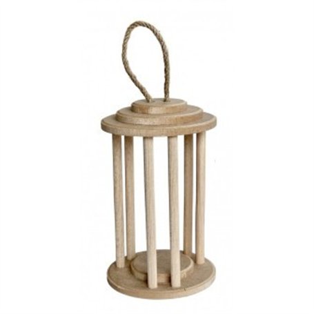 Farol cilíndrico pequeño 18x12 cm