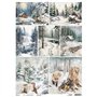 Rice Paper A3 Winter Landscapes