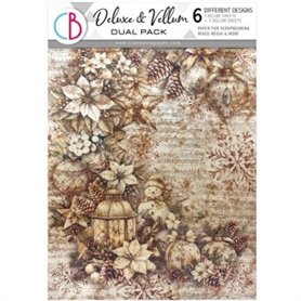 Deluxe Pearl Copper & Vellum Pack A4