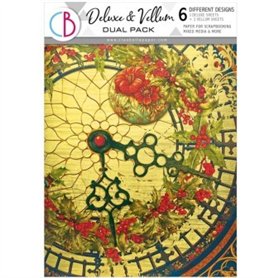 Deluxe Gold & Vellum Pack A4