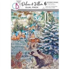 Deluxe Silver & Vellum Pack A4