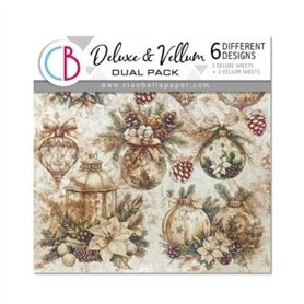 Deluxe Pearl Cooper & Vellum MIXED 15x15