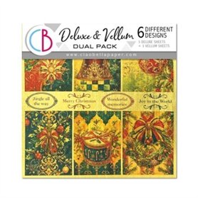 Deluxe Gold & Vellum MIXED 15x15