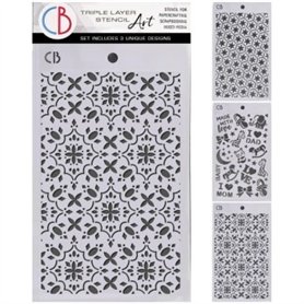 Toy Shop Stencil – Triple Layer Set