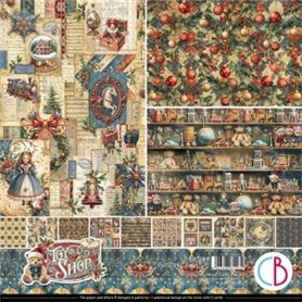 Toy Shop Patterns Pad 12"x12" 8/Pkg