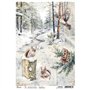 Rice Paper A4 Winter Gathering