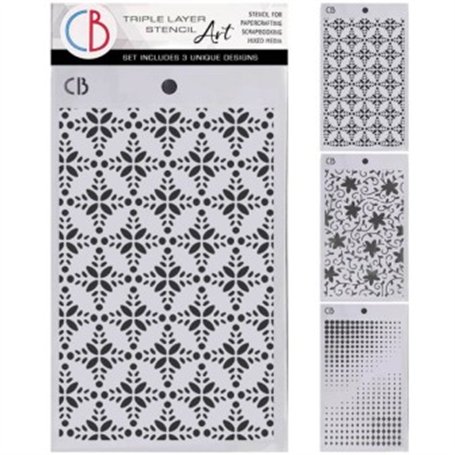 Winter Season Stencil – Triple Layer Set