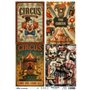 PAPEL DE ARROZ JAPONES Circo A3 30x41cm