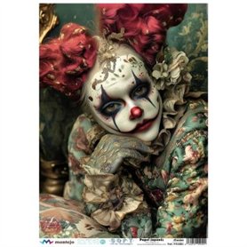 PAPEL DE ARROZ JAPONES Circo A3 30x41cm