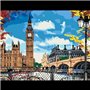 Lienzo prediseñado BIG BEN 35x45cm ROSA