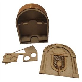 Radio Antigua Botellero DM  25,5 x 31 x11cm