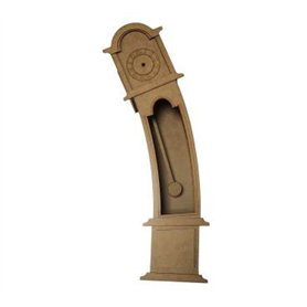 Reloj Curvado DM 68x17x15cm