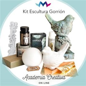 Kit Escultura Gorrión ACADEMIA CREATIVA