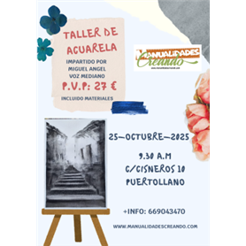 Taller Acuarela en Puertollano