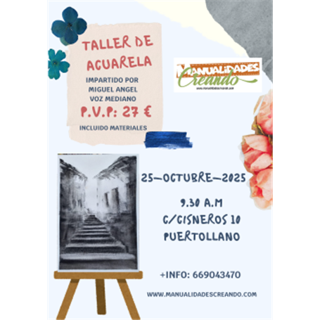 Taller Acuarela en Puertollano