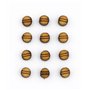 Tornillos Decorativos DM 5mm. 12 Und.