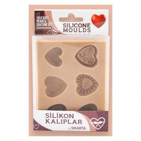 Smarta Silicone Mold - Delicious Hearts