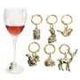  set 6p CHARM ANIMAL 
