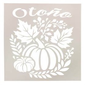 Plantilla Stencil Calabaza COTP9006  30x30cm.