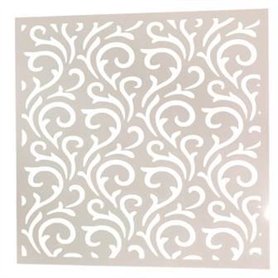 Plantilla Stencil Volutas COTP9001 30x30cm.