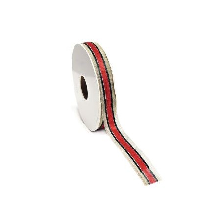 Cinta XMAS STRIPE 15mm. (SE VENDE POR m.)